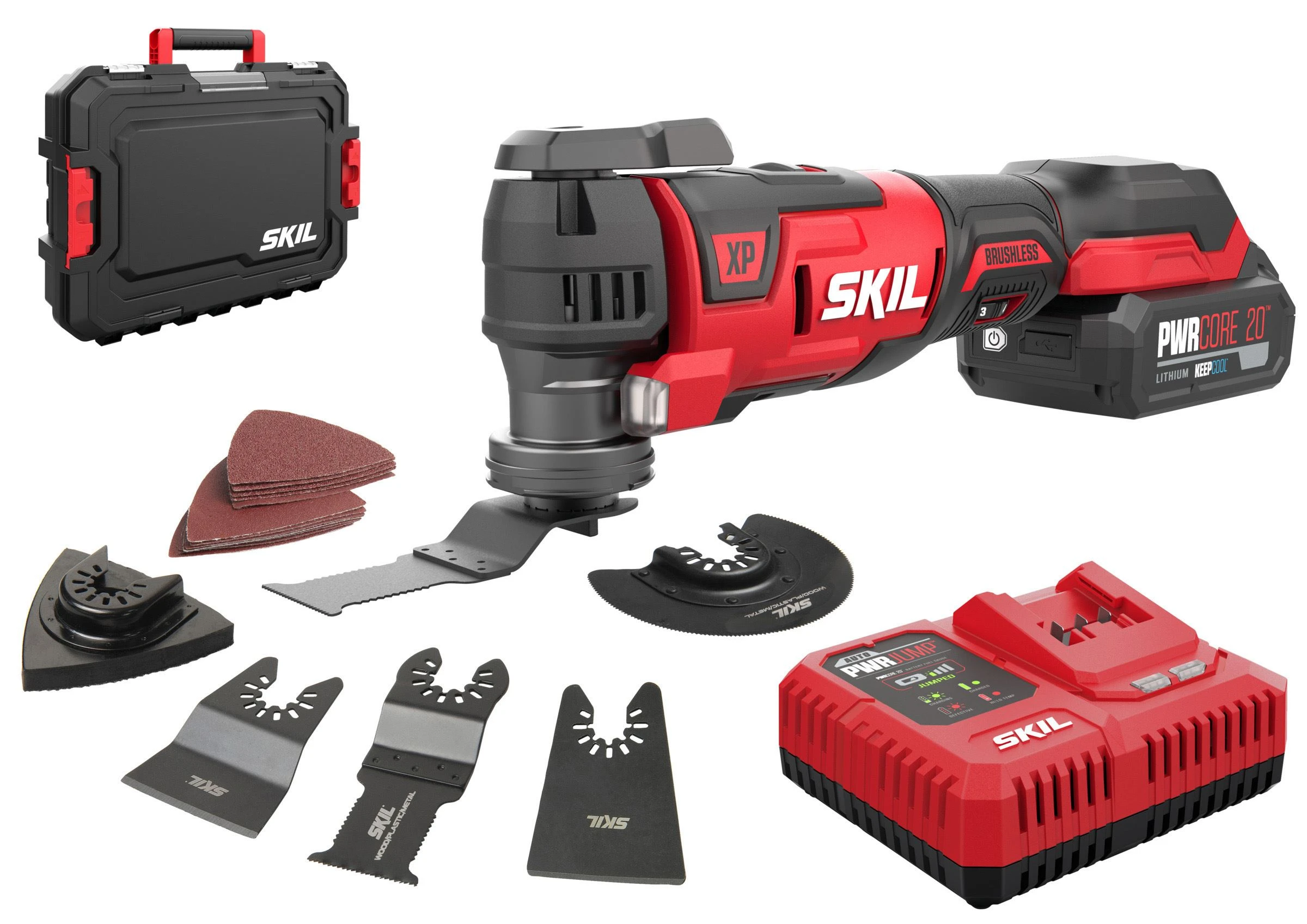 Utensile multifunzione skil/xp 20v 3650 1x2,0 ah