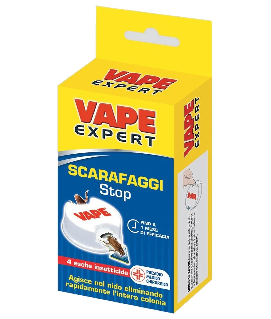 Vape expert scarafaggi stop