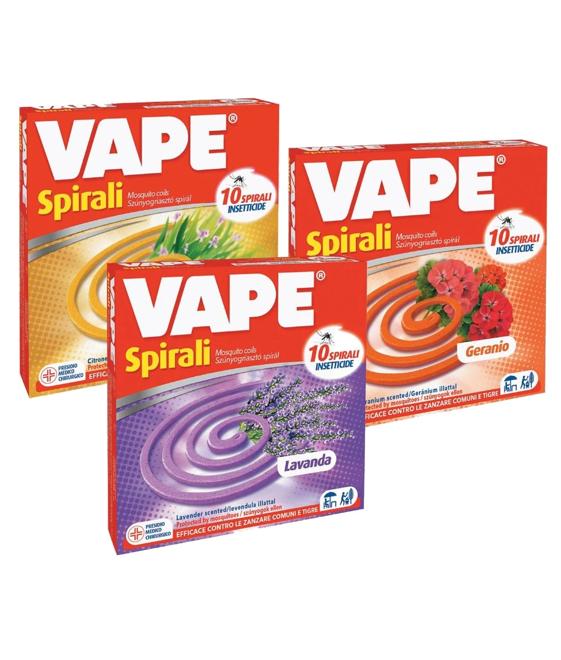 Vape spirale profumata