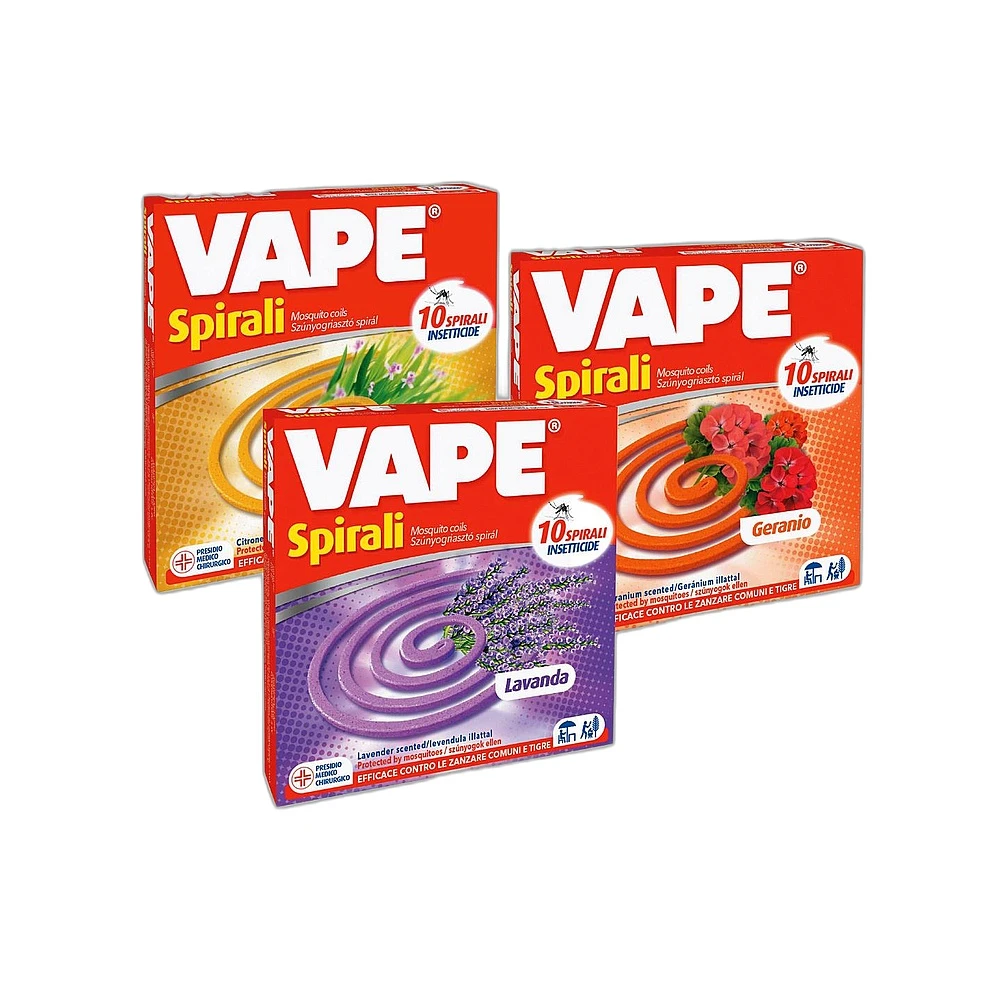 Vape spirale profumata