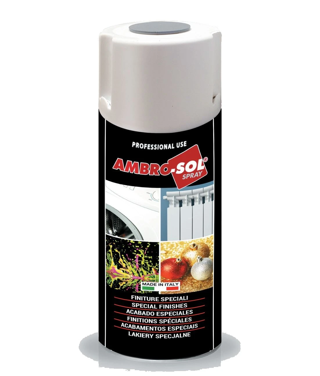 Vernice spray metallizzato