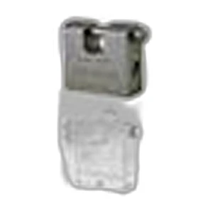 Lucchetto rettangolare in acciaio top cisa 28550