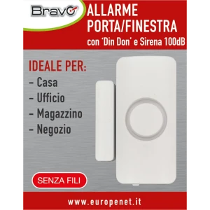 Allarme porta/finestra magnetico