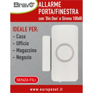 Allarme porta/finestra magnetico