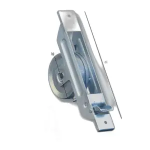 Avvolgitore serranda semincasso con placca