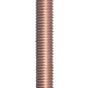 Barra filettata rullata in ottone din 975 ot 58