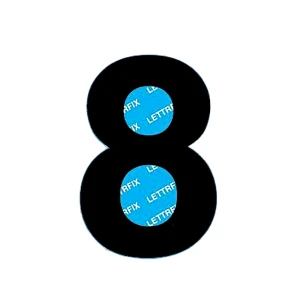 Carattere adesivo "8"