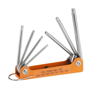 Chiave torx pieghevoli 7pz