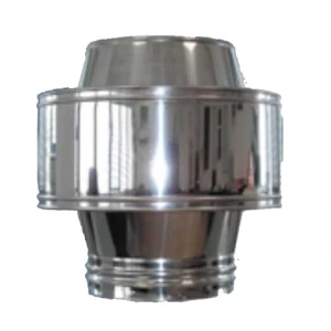 Comignolo bi-direzionale antifumo in acciaio inox blindocom