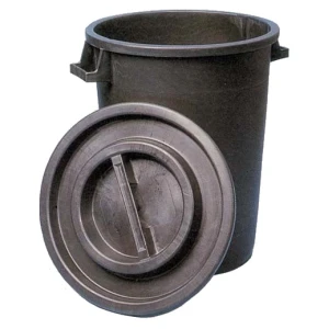 Contenitore plastica nero ics
