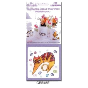 Decorella 3d gatto crb45e