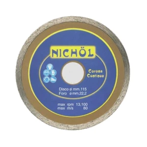 Disco diamantato nichöl corona continua liscia