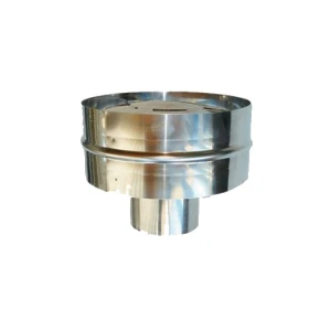 Dispersore a fissaggio parete per stufe pellet