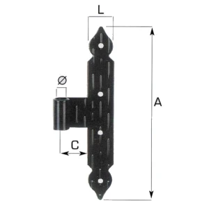 Ferro a "t" a.501