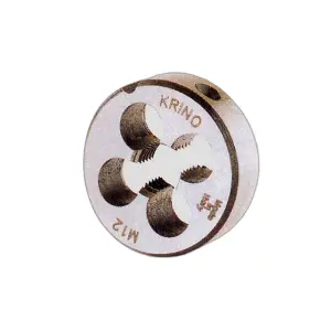 Filiera tonda al cromo filettatura metrica