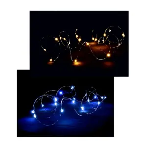 Gocce led c/filo rame