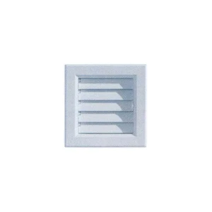 Griglia per ventilazione in plastica da incasso con alette orientabili