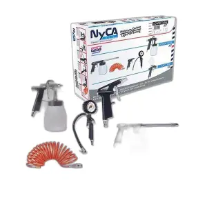 Kit "nyca" completo ad attacco rapido per verniciatura