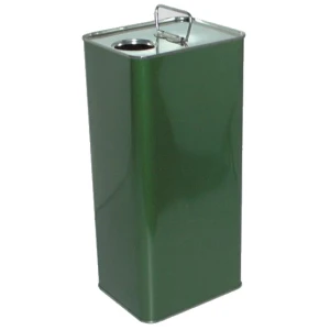 Lattina rettangolare per olio