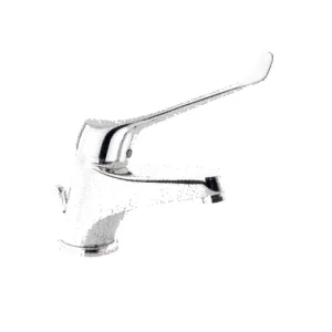 Miscelatore lavabo con leva clinica