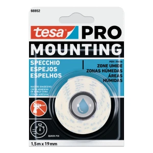 Nastro biadesivo per specchi tesa® pro mounting