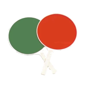 Paletta per movieri rossa/verde