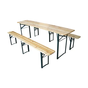 Panca legno chiudibile per set birreria