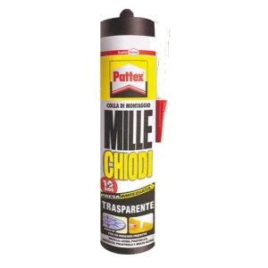 Pattex henkel millechiodi trasparente cartuccia