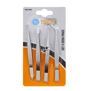 Pgt 405 set 4 mini pinze di precisione