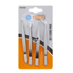 Pgt 405 set 4 mini pinze di precisione