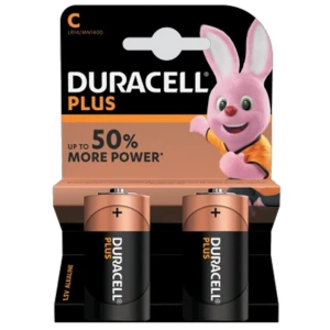 Pile 1/2 torcia duracell 1400