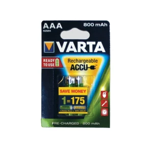 Pile ricaricabili mini stilo aaa varta