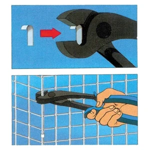 Pinza chiusura ganci bekaert