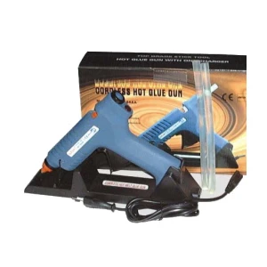Pistola termo-incollante con batteria ricaricabile 80 watt