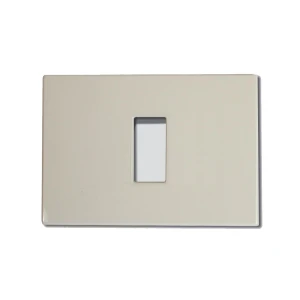 Placca resina 1 foro