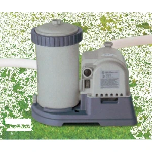 Pompa con filtro per piscina