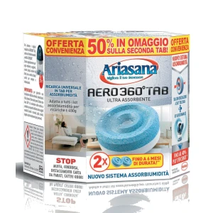 Ricarica tab ariasana assorbiumidita' aero360° x 2 pz