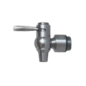 Rubinetto inox per fusti olio