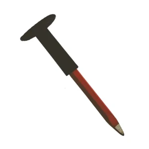 Scalpello da muratore con paramano