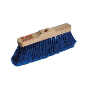 Scopa industriale senza manico extra piumata blu