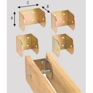 Staffa per pergole aldeghi 758