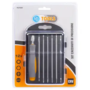 Set 12 cacciaviti precisione