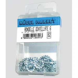 Rondella dentellata zincata