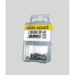 Vite per truciolare testa svasata piana acciaio inox