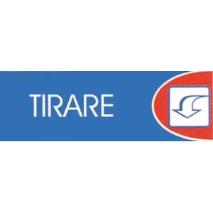 Targa logofix "tirare"