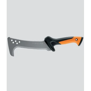 Roncola falce seghettata fiskars c/fodero