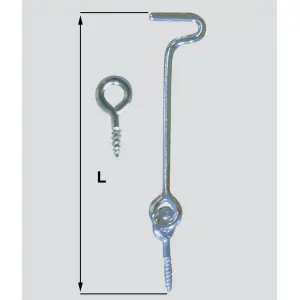 Rampino per finestre con occhioli a vite a.105
