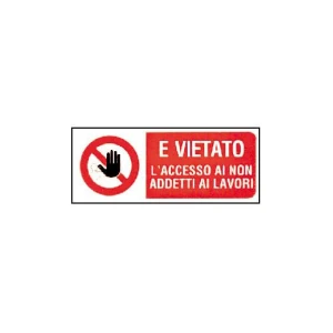 Cartello – V/Acc/Non Ad