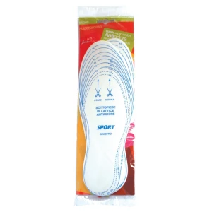 Solette sottopiede sport in lattice