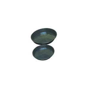 Sottovaso plastica tondo verde